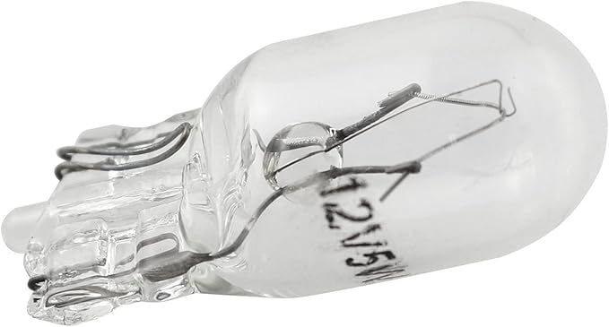 20PCS T3 1/4 Wedge Base 12 Volt 5 Watt Bulb Clear Krypton Light Bulb 9x20 mm for Landscape, RV and Cabinet Lighting