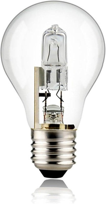10pcs A55 E27 Halogen Lamp 220V 28W 42W 53W 70W 100W 96 * 55mm 2700K Halogen Bulb Clear Replacement Fit for Incandescent Lamp(100W)