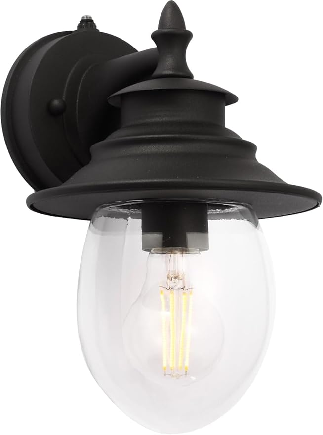 Kalium Outdoor Porch Light Fixtures, Upgrade Sconce Lighting Exterior Wall Sconce Decor for Front Door House