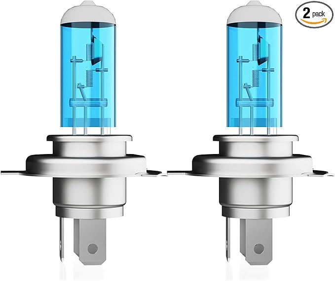 compatible with Ford Escape 2001-2004,9003 High/Low Beam Headlight Bulbs,Halogen Lights,Super Bright 6000K White,Plug N Play, Pack of 2