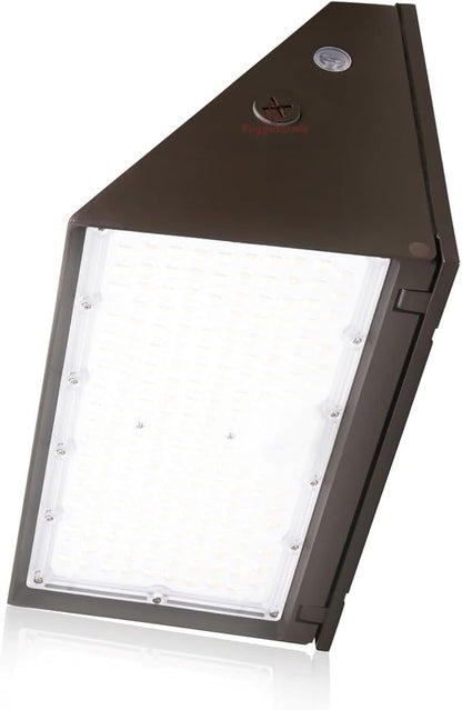RuggedGrade 120W - Tucana III TunableTech Series - LED Wall Pack Light with Photocell - 17,200 Lumens - Color Selectable 3000K/4000K/5000K - Outdoor LED Light - DLC 5.1 Premium