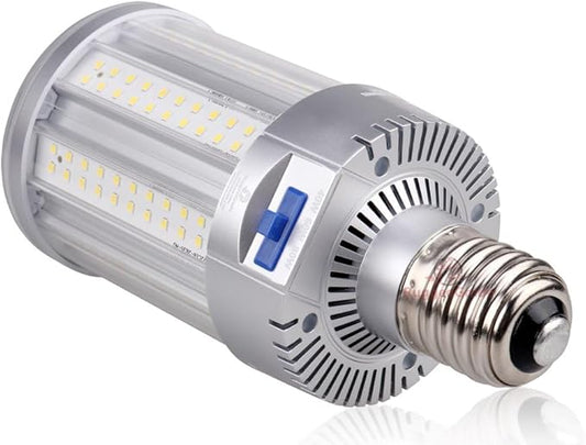 RuggedGrade Aries IV Series 80W LED Corn Light Bulb | 11,600 Lumens | 5000K Bright White | E39 Base | 277-480V High Voltage | Energy Efficient LED Light | DLC 5.1 Premium