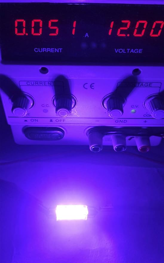 578 LED Bulb Pink Purple,211-2 Festoon LED Car Bulbs 43mm 44mm,Festoon 212-2 LED Bulb DC 12V for Marine Boat RV Car Interior Map Trunk Lights (Pack 12)
