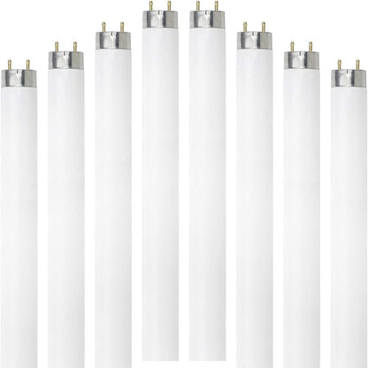 Dysmio Lighting F17T8-DL 17-Watt - 24 Inch,T8 Straight Tube, Medium Bi-Pin Base, 6500K - Daylight - Pack of 8
