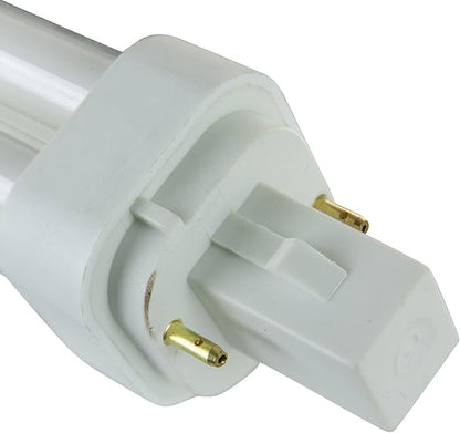 Sunlite PLD18/SP41K Compact Fluorescent Double U-Shaped Twin Tube Bulb, 18 Watts, 2-Pin G24d2 Base, 1080 Lumens, 4100K Cool White, 80 CRI, 1 Pack