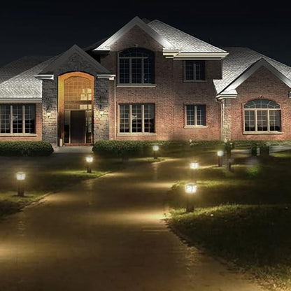 LED Landscape Light Bulbs 1W 12V Cool White 6000K，7W Low Voltage Incandescent Light Bulbs Equivalent，Wedge Base T5 Malibu Bulbs, Garden Light Bulbs, Landscape Bulbs 8 Pack