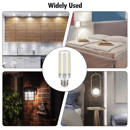 E26 LED Bulbs, 30W LED Light Bulbs Equivalent 250W, 4000K Natural Light, Not Dimmable,AC 110-220V, E26 Light Bulbs (2 Pack)
