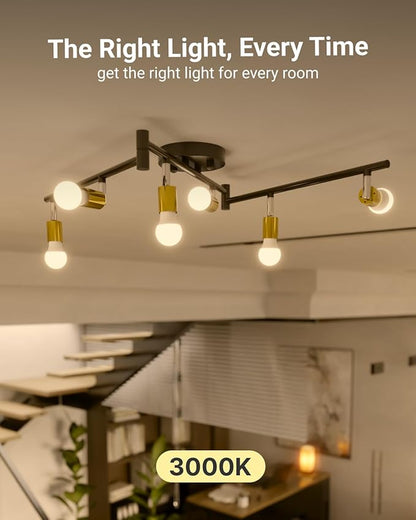 Sunco 16 Pack GU24 LED Bulb A19, 2 Prong Light Bulbs, 800 LM, 9W (60W Equivalent), 3000K Warm White, Dimmable, Twist & Lock GU24 Pin Base, CRI91, Instant On UL.