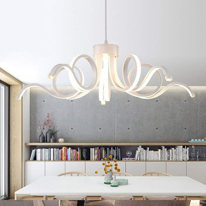 Indoor Light Led Modern Lighting Novelty Lustre Lamp - Multi-Headed Dimming for Bedroom, Living Room