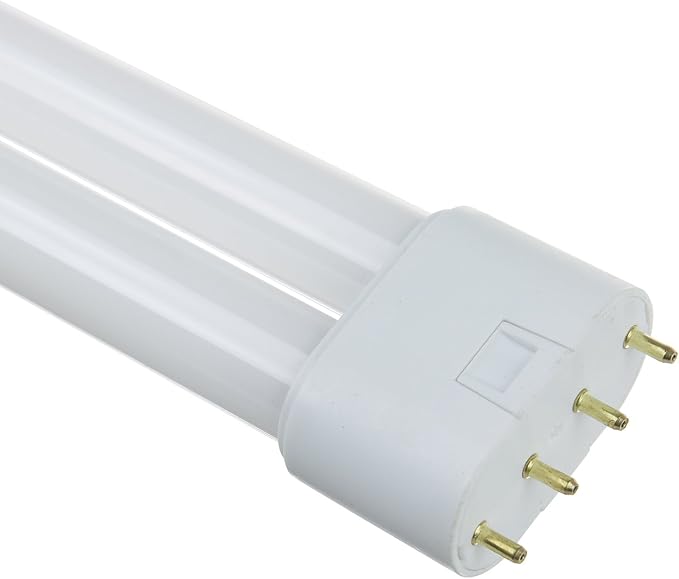 Sunlite FT18DL/830 Compact Fluorescent Plug-in Tube Light, 18 Watts 120 Volts, 10000 Rated Hours, 2G11 4-Pin Base, 1200 Luments, Twin Tube, 3000K Warm White, 1 Pack