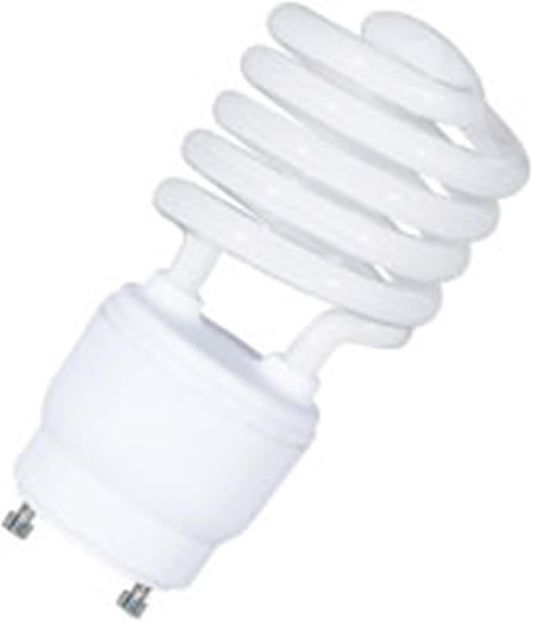 60 Qty. Halco 23W T2 Spiral CFL23/27/GU24 23w 120v CFL Warm White Lamp Bulb