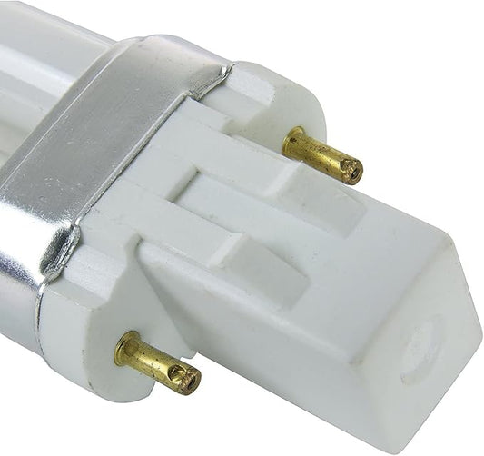 (2 Pack) PL-13W 841, 2 Pin GX23, 13 Watt Single U-Shaped Twin Tube, Compact Fluorescent Light Bulb, Replaces Philips PLS13W41 GX23, Sylvania CF13DS841