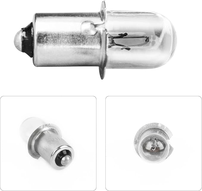 CVILL Xenon Bulb 19 Volt Bulb Flashlight/Work Light for Craftsman（5 pack