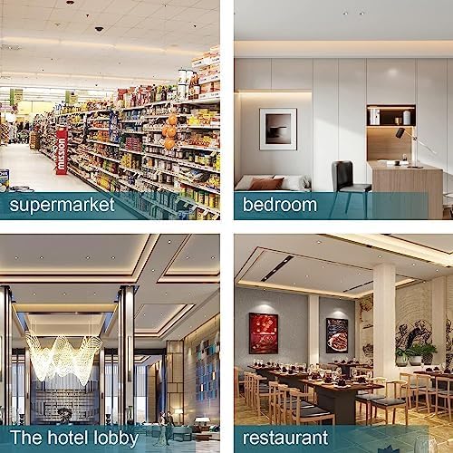 H&B Luxuries 4FT LED T8 Ballast Bypass Type B Light Tube, 18W, Single-Ended & Dual-Ended Connection, 2340LM, G13 Base,T8 T10 T12 Fluorescent Bulbs Replacement, UL & DLC - 4000K (40Pcs)