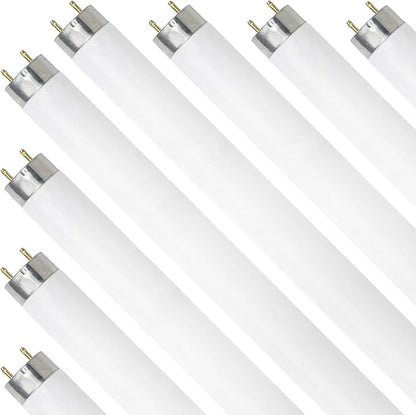 Dysmio Lighting F17T8-DL 17-Watt - 24 Inch,T8 Straight Tube, Medium Bi-Pin Base, 6500K - Daylight - Pack of 8