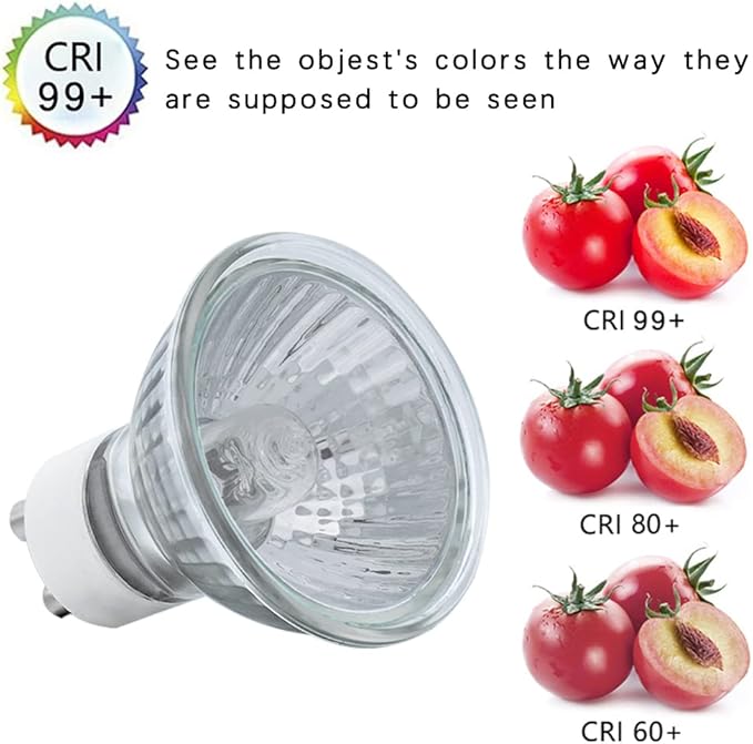 Halogen Bulb 25W GU10 120V NP5 Replacement Bulb for Candle Warmer, Scent Wax Burner MR16 JDR Dimmable, Warm White 2700K,Pack of 6