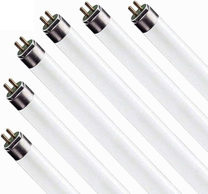 Circle (6 Pack F17T8/865 17W 24 Inch T8 Fluorescent Tube Light Bulb, 6500K Daylight White, Medium Bi-Pin (G13) Base, 17 Watt T8 Light Bulbs