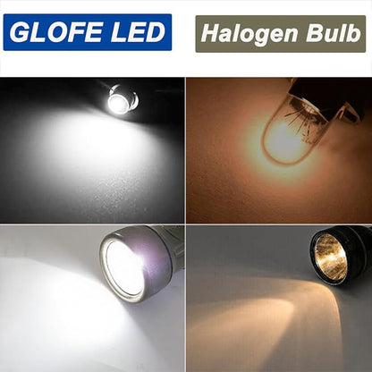 Upgrade 3V P13.5S LED Flashlight Bulb Replacement for 2-Cell U.S. Army &Military MX-991 Fulton Government & Military KPR102 (K1) (PR31) Krypton PR Torch Lantern Work Light Maglit Bulbs,2Pcs