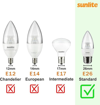 Sunlite LED A21 Light Bulb, 18 Watts (150W Equivalent), 2600 Lumens, 120V, Dimmable, Medium E26 Base, 220 Degree Beam Angle, UL Listed, RoHS Compliant, 2700K Soft White, 6 Pack