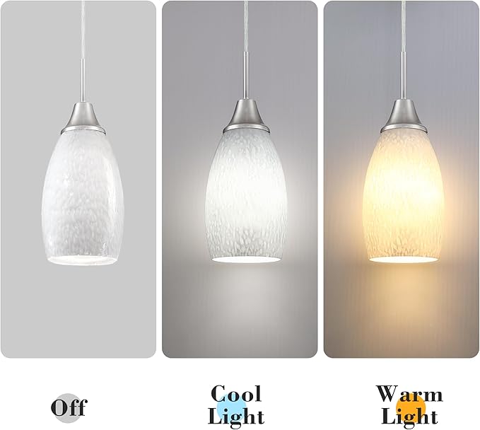 Mini Glass Pendant Light 1-Pack with Handblown Milk White Art Oval Glass Lamp Ceiling Hanging Light, for Dining Room,Kitchen,Foyer,Hallway 4.72"