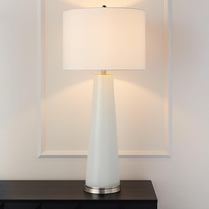 Z Gallerie Century Table Lamp,White (Bulbs not Included)