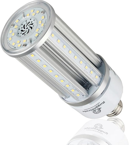 RuggedGrade Aries Series 24W LED Corn Light Bulb | 3,120 Lumens | 3000K Warm White | E26 Base | 4KV Surge Protection | DLC 5.1 Premium
