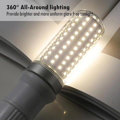 E26 LED Bulbs, 30W LED Light Bulbs Equivalent 250W, 4000K Natural Light, Not Dimmable,AC 110-220V, E26 Light Bulbs (2 Pack)