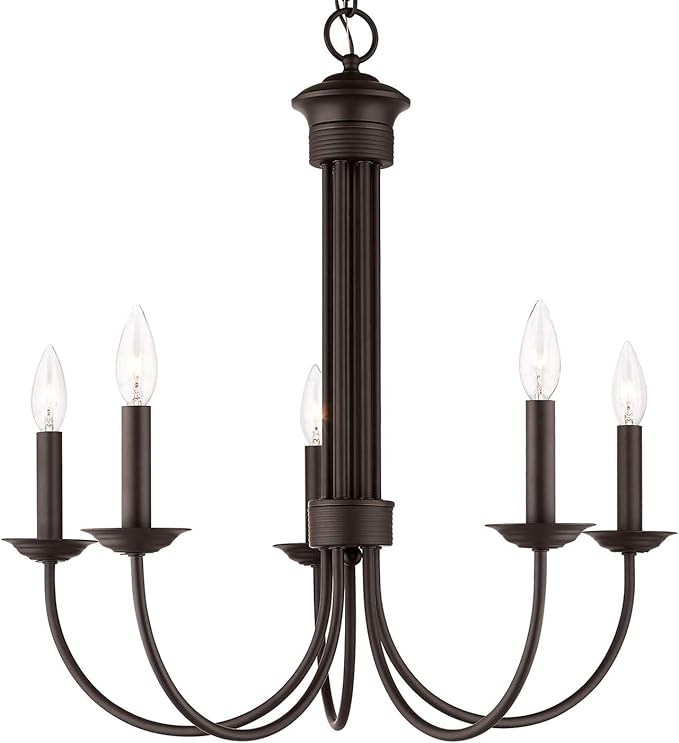 Livex Lighting 42685-07 Chandelier,Bronze