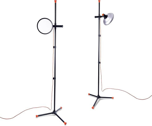 Daylight Artist Studio Lamp 2-6,000 Lux LED with 95+ CRI, 24cm Wide Shade