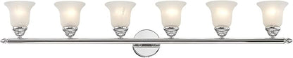 Livex Lighting 1066-05 Neptune 6-Light Bath Light, Chrome