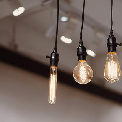 Xtricity T9 Vintage Incandescent Filament Bulb, Radio Tube, Edison Style, 60W, 200 Lumens, E26 Medium Base, Dimmable (6 Pack)