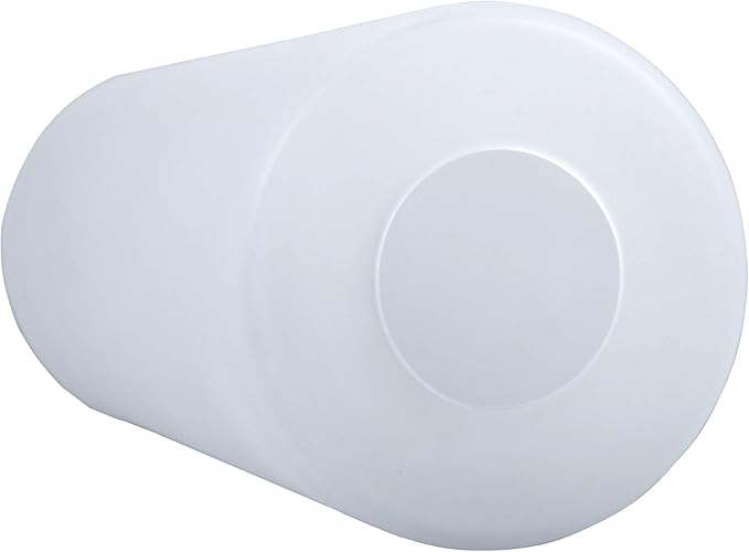 GoLucky Glass Cylinder Shade Accessory - Glass Lamp Fixture Shade Replacement - 4"D x 12"H