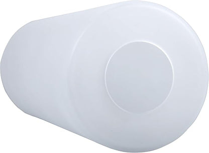 GoLucky Glass Cylinder Shade Accessory - Glass Lamp Fixture Shade Replacement - 4"D x 10"H