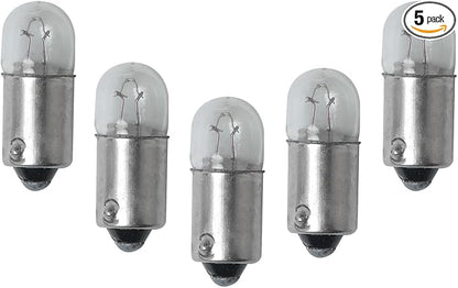 5PCS 12V 0.25A 3W Light Bulb Bayonet Base Krypton Replacement for Flashlights and Emergency Lights Work Flashlight Bulbs Torches