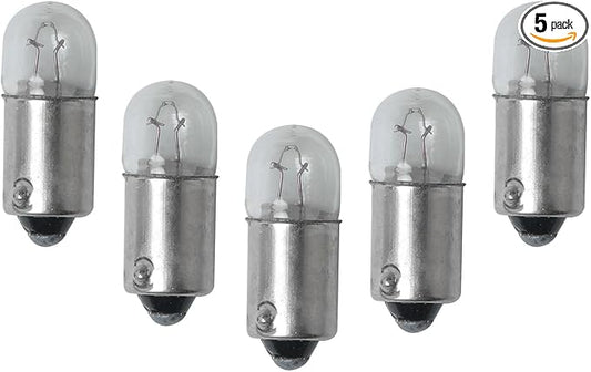 5PCS 12V 0.25A 3W Light Bulb Bayonet Base Krypton Replacement for Flashlights and Emergency Lights Work Flashlight Bulbs Torches