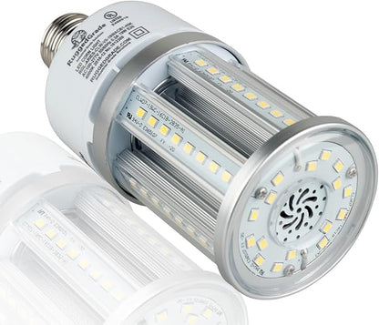 RuggedGrade Aries Series 19W LED Corn Light Bulb | 2,400 Lumens | 4000K Natural White | E26 Base | 4KV Surge Protection | DLC 5.1 Premium