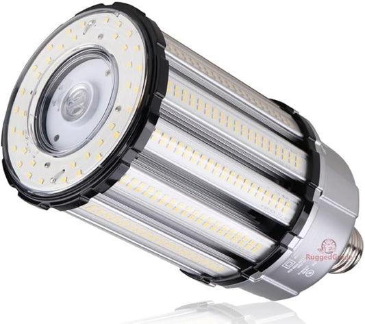 RuggedGrade Aries III 120W LED Corn Bulb | 16,400 Lumens | 2700K - 3000K Warm White | E39 Base | Built-in 6KV Surge | Dimmable | DLC 5.1 Premium