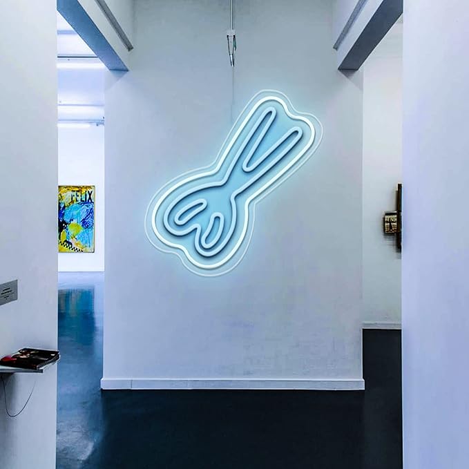 Small Scissors Neon Signs Small Scissors Neon Lights,Neon Signs For Wall Decor,Neon Light For Barber Shop,Business,Outdoor INSNEnN