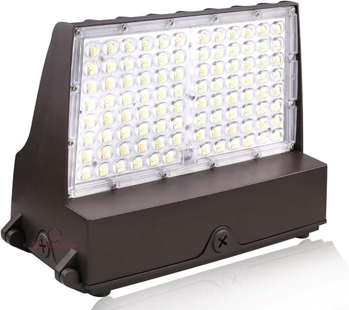 RuggedGrade 120W - Norani Series - Full Cutoff LED Downlight with Photocell - Wattage Selectable - 17,000 Lumens - Color Selectable 3000K/4000K/5000K - Outdoor LED Light - DLC 5.1 Premium