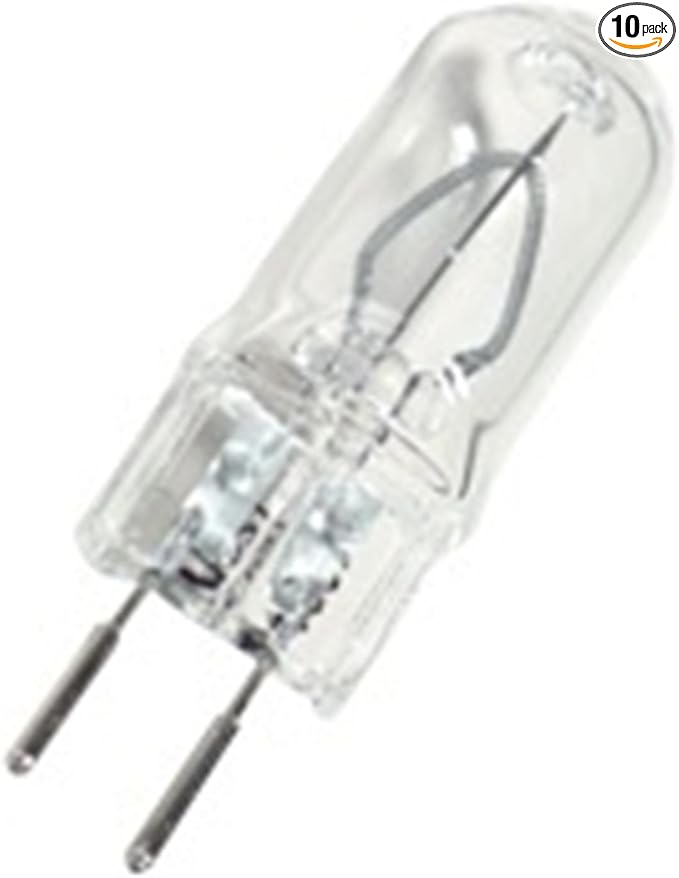 10 Qty. Halco 20W JC 130V G8 Prism BROWN INNER PACK JCD20/G8 20w 130v Halogen Clear Lamp Bulb