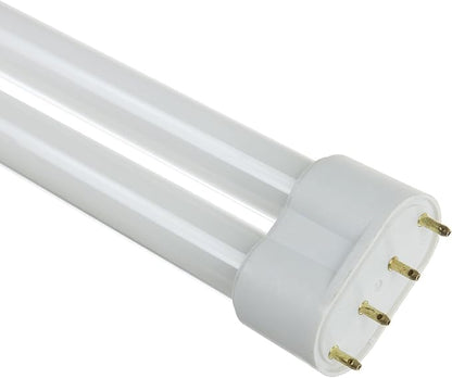 Sunlite FT18DL/835 Compact Fluorescent Plug-in Tube Light, 18 Watts 120 Volts, 10000 Rated Hours, 2G11 4-Pin Base, 1200 Luments, Twin Tube, 3500K Neutral White, 1 Pack