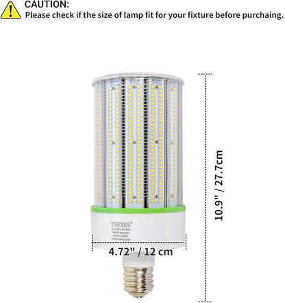 150W LED Corn Light Bulb,E39 Mogul Base Led Bulb 21000Lumen,5000K Replacement (600-800W) Metal Halide/HID/CFL for High Bay Shop Light Garage Warehouse and More