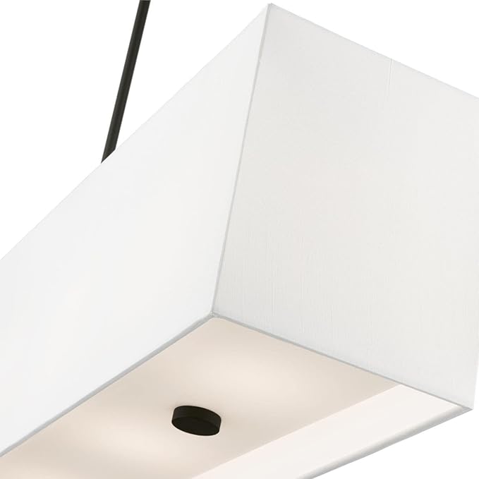 Livex Lighting, 41155-04, Summit, Linear Chandelier, Black
