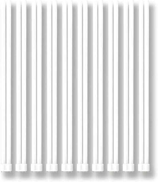 GoodBulb PLL55/850 55W 21.5" Twin Tube Compact Fluorescent Light Bulb 4-pin 2G11 Base 5000K Daylight 3900 Lumens Car Dealership Lighting Pack of 10