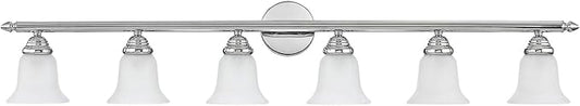 Livex Lighting 1066-05 Neptune 6-Light Bath Light, Chrome