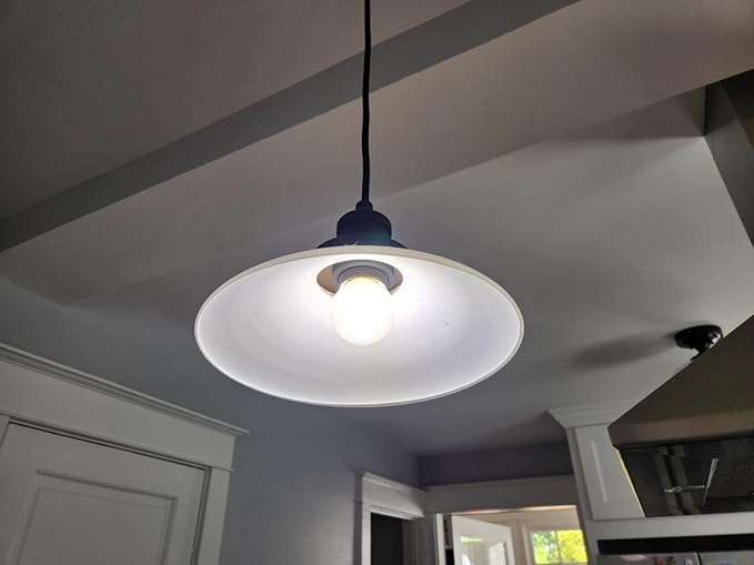 Dimmable E26 Edison Bulb G16.5 Frosted LED Bulb 4W Equal 40 watt Light Bulb, 5000K,400LM AC120V, 40W Globe Light Bulb for Ceiling Fans, Chandeliers, Vanity 6Pack (4W-5000K)