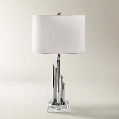 Z Gallerie Jagger Table Lamp,Silver (Bulbs not Included)