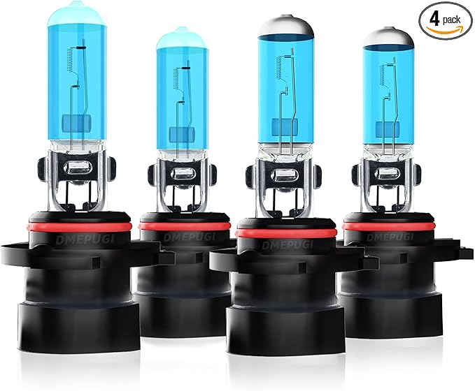 headlight bulbs Compatible With Jeep Grand Cherokee 1999-2004 halogen Headlight Bulbs,9005XS High Beam & 9006XS Low Beam, Super Bright 6000K White,4-Pack