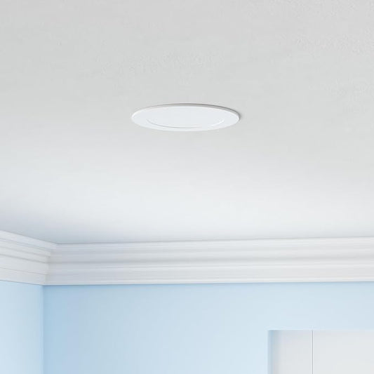 Ensenior 24 Pack 4 Inch LED Recessed Ceiling Light, Dimmable, 2700K-6000K 6CCT, 750LM 9W 120V, High Brightness Canless Wafer Downlight - ETL&FCC&IC