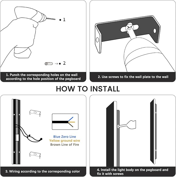 59inch Modern Outdoor Wall Lights, Outside Linear Wall Light, 3 Color Lights 3000K/4500K/6000K, IP65 Waterproof, Frosted Acrylic, Black Exterior Wall Sconce for Porch Doorway Patio Garage Garden